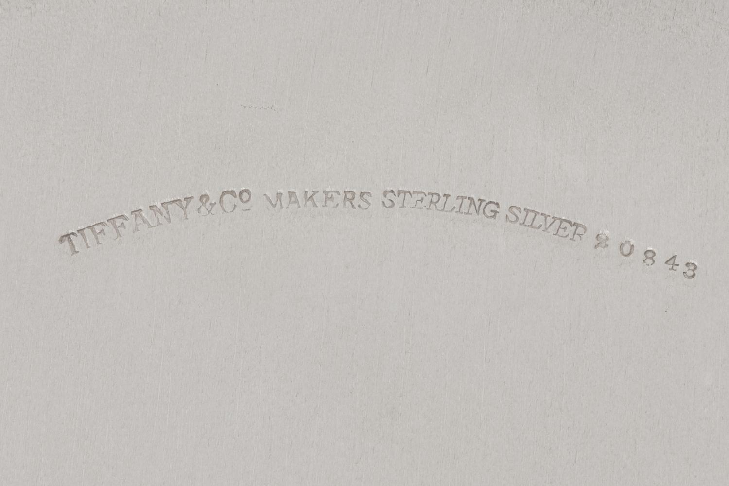 A Set of Twelve Tiffany and Co. Silver Chargers
