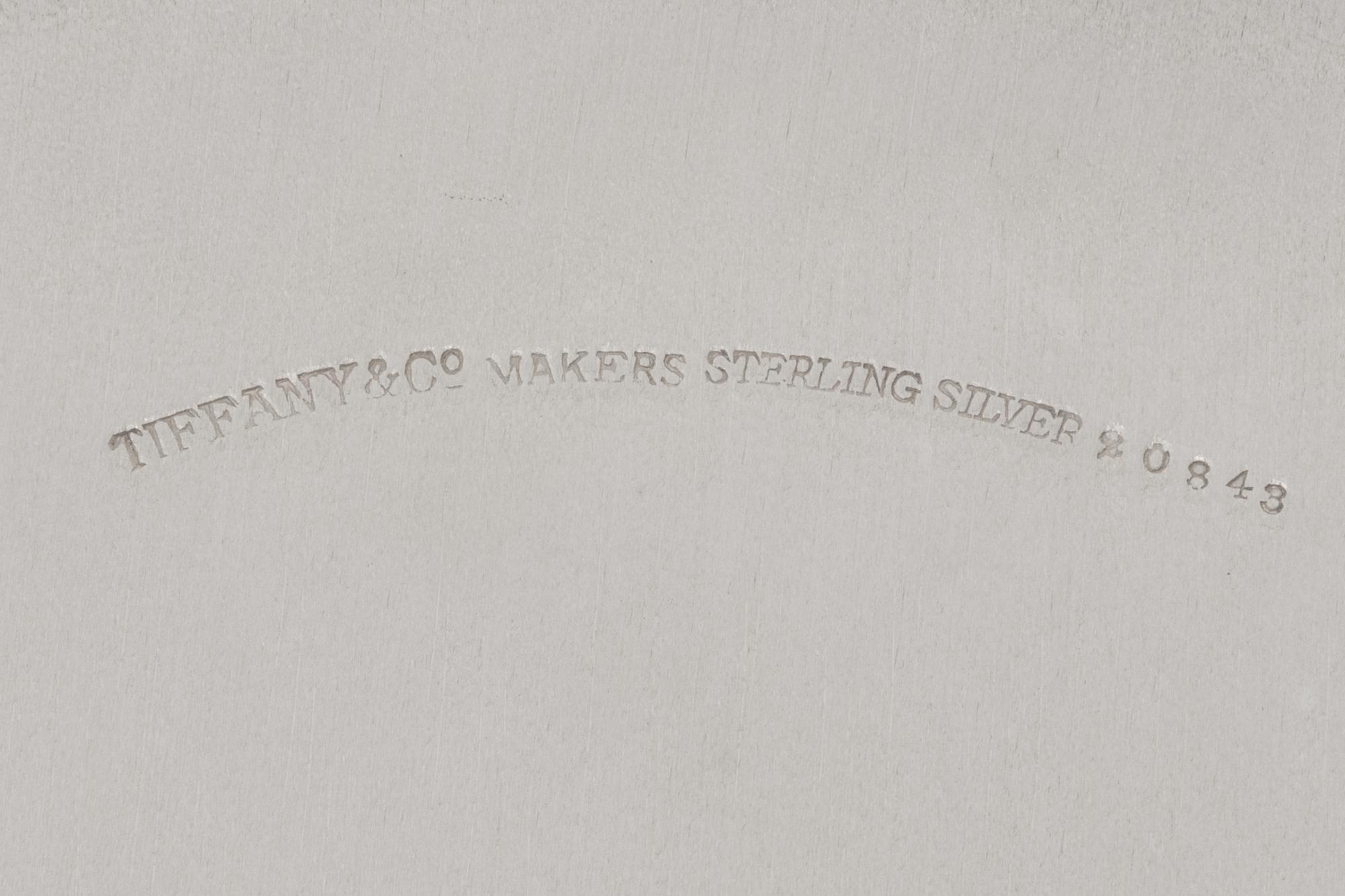 A Set of Twelve Tiffany and Co. Silver Chargers