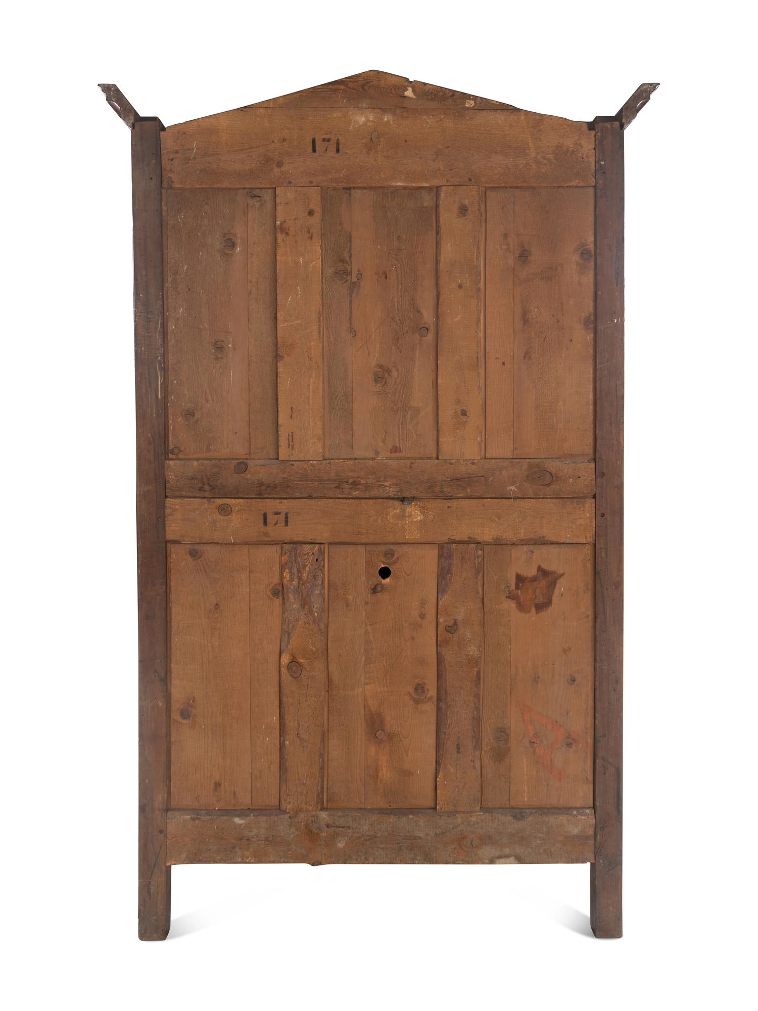 A Louis XV Provincial Walnut Armoire