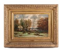 Alexandre Sege, (French, 1818-1885), Forest Landscape