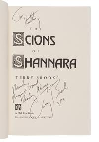 BROOKS, Terry (b. 1944). A group of 19 FIRST EDITIONS, MANY SIGNED, from the Shannara Series, comprising:
