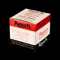 An Original, Unused 1940s Reach Official American League Baseball in Sealed Box