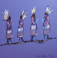 Pablo Antonio Milan, (American, b. 1961), Apache Warrior