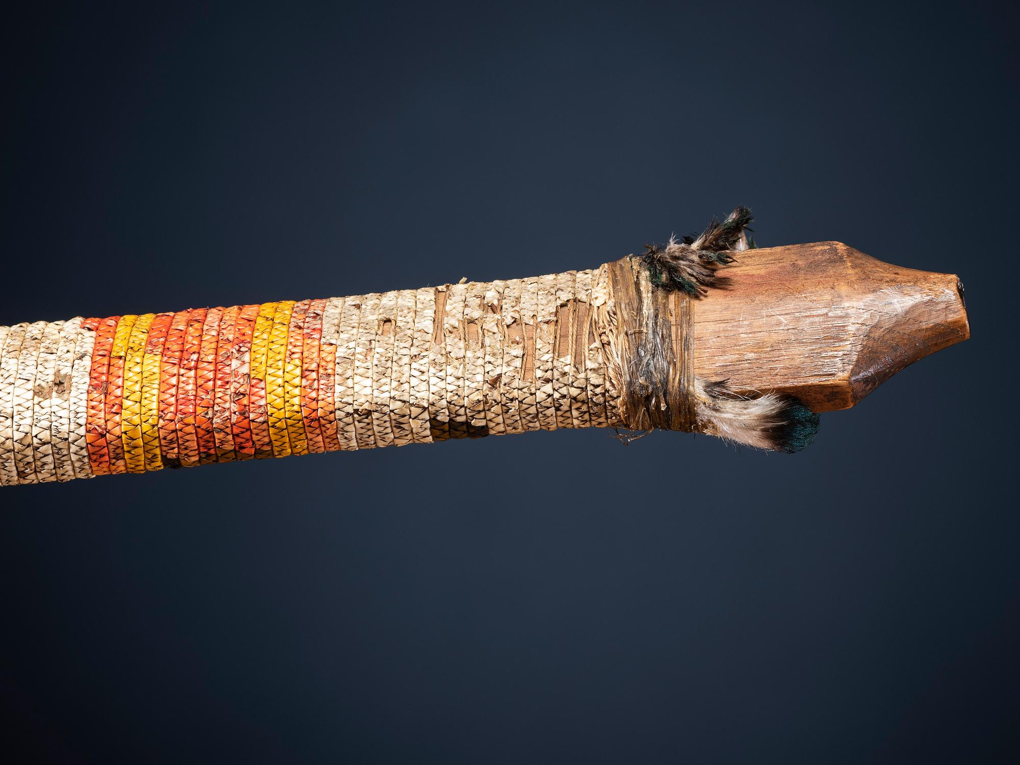 Sioux Quilled Pipe Stem