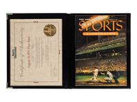 An Original 1954 Inaugural Issue of Sports Illustrated Including 1954 Topps Baseball Cards Insert