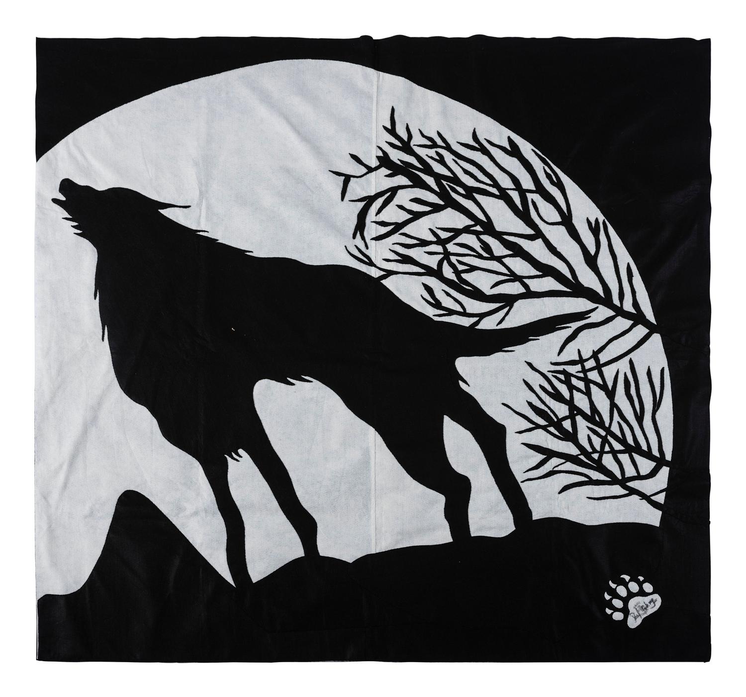 Howling Wolf Blanket