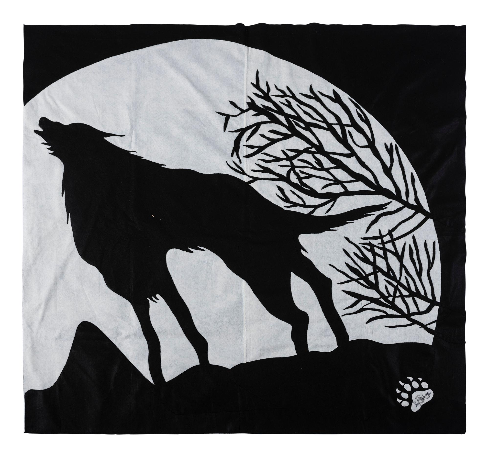 Howling Wolf Blanket