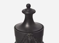 A Wedgwood & Bentley Black Basalt Cassolette, UK, 1770s
