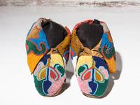 Prairie Beaded Hide Moccasins