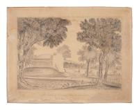[HARRISON, William Henry]. Folk art memorials to William Henry Harrison, comprising: