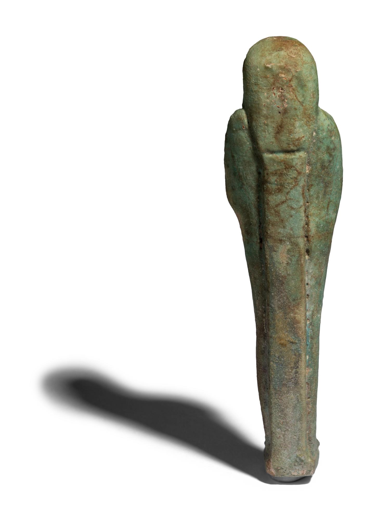 An Egyptian Faience Ushabti