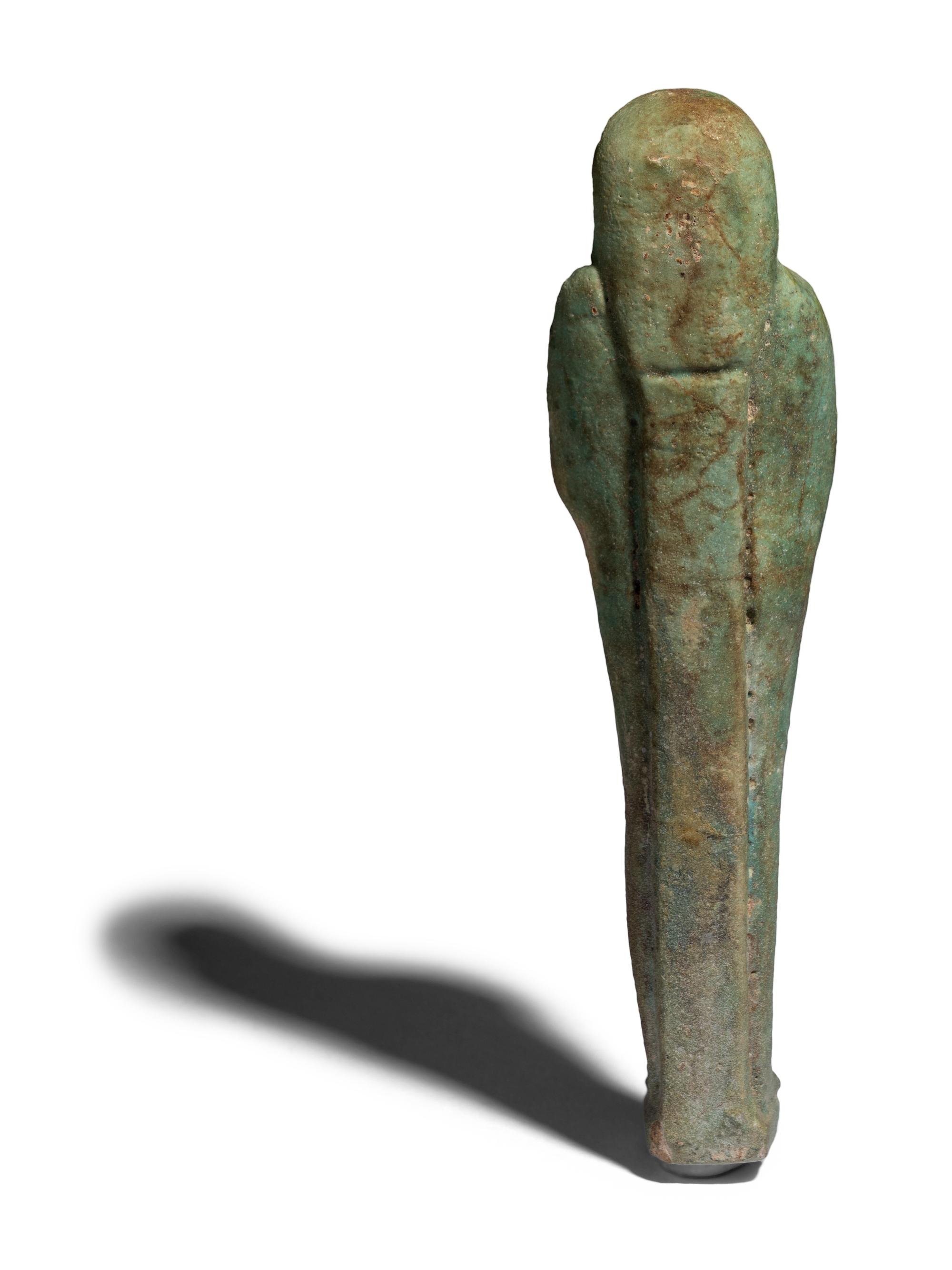 An Egyptian Faience Ushabti