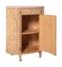 A Pair of Baker Burlwood Cabinets