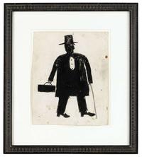 Bill Traylor (1854-1947) untitled, "doctor"