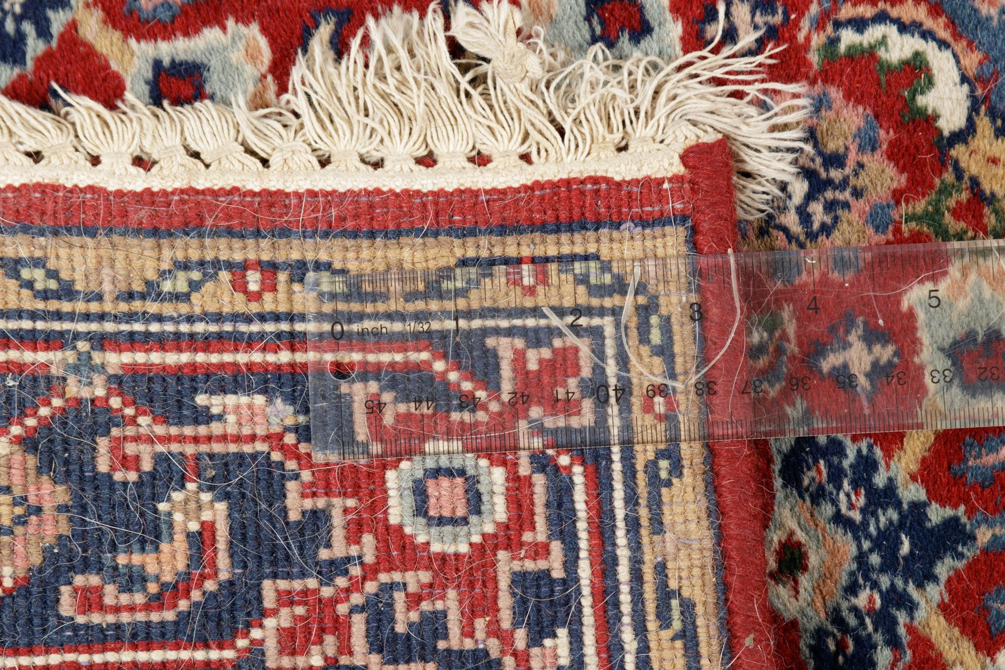 A Malayer Wool Runner and a Similar Mat