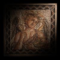 A Roman Mosaic Panel Depicting Summer