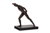 A French Bronze Figure Based on the Borghese Gladiator