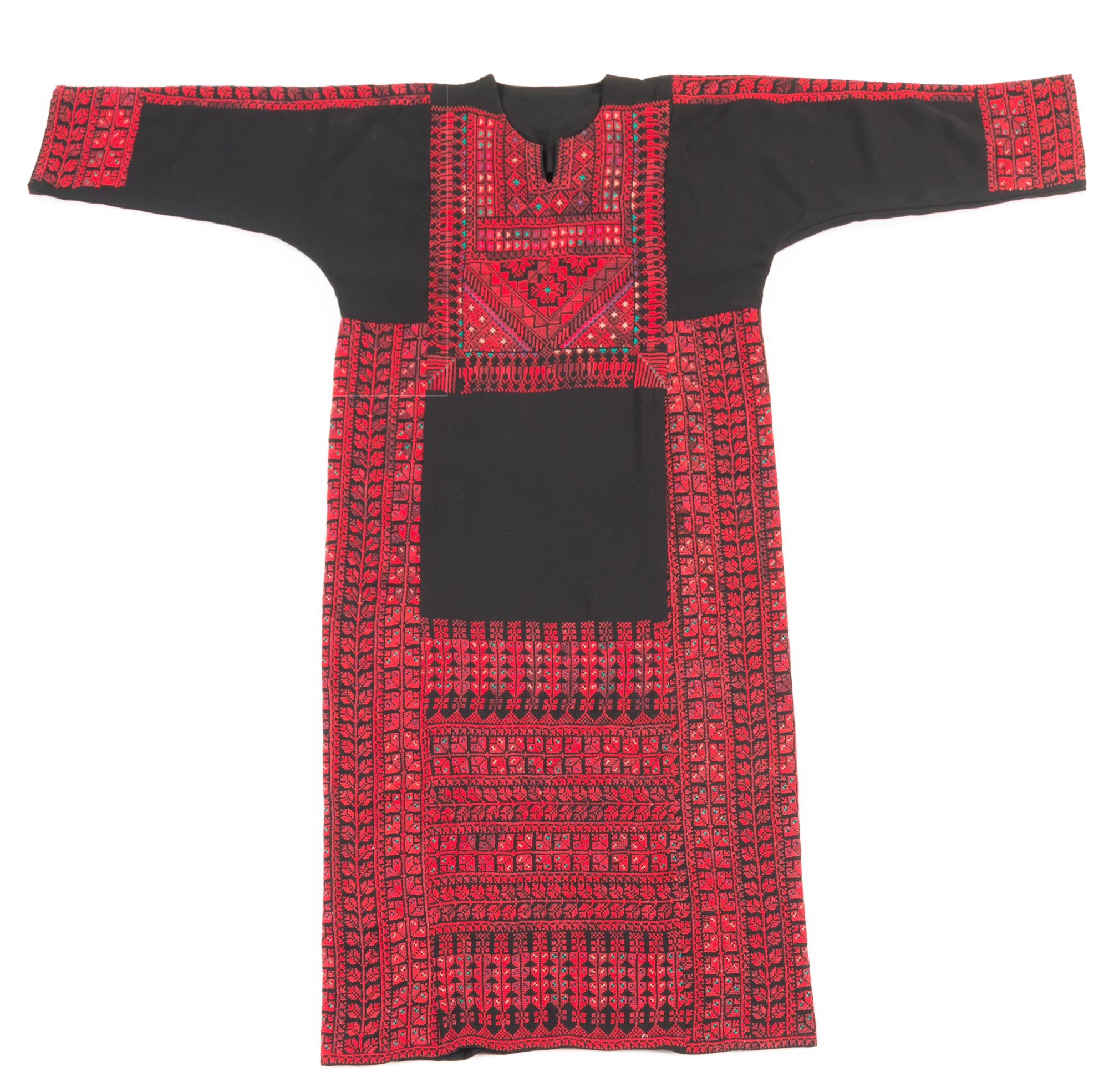 A Palestinian Embroidered Dress Length 55 inches. — RAMALLAH