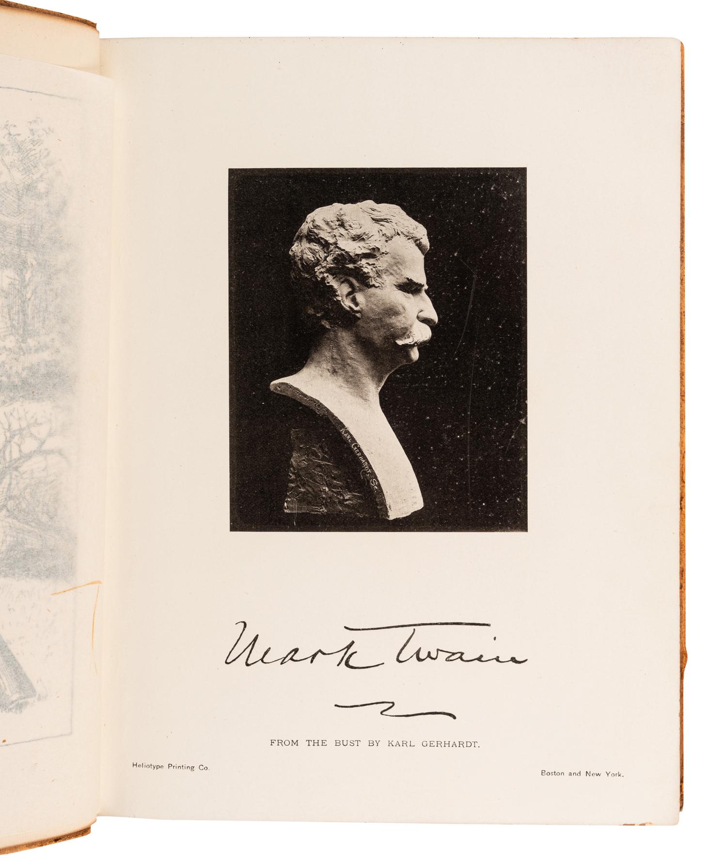 CLEMENS, Samuel Langhorne ("Mark Twain") (1835-1910). The Adventures of Huckleberry Finn . New York: Charles L. Webster & Company, 1885.
