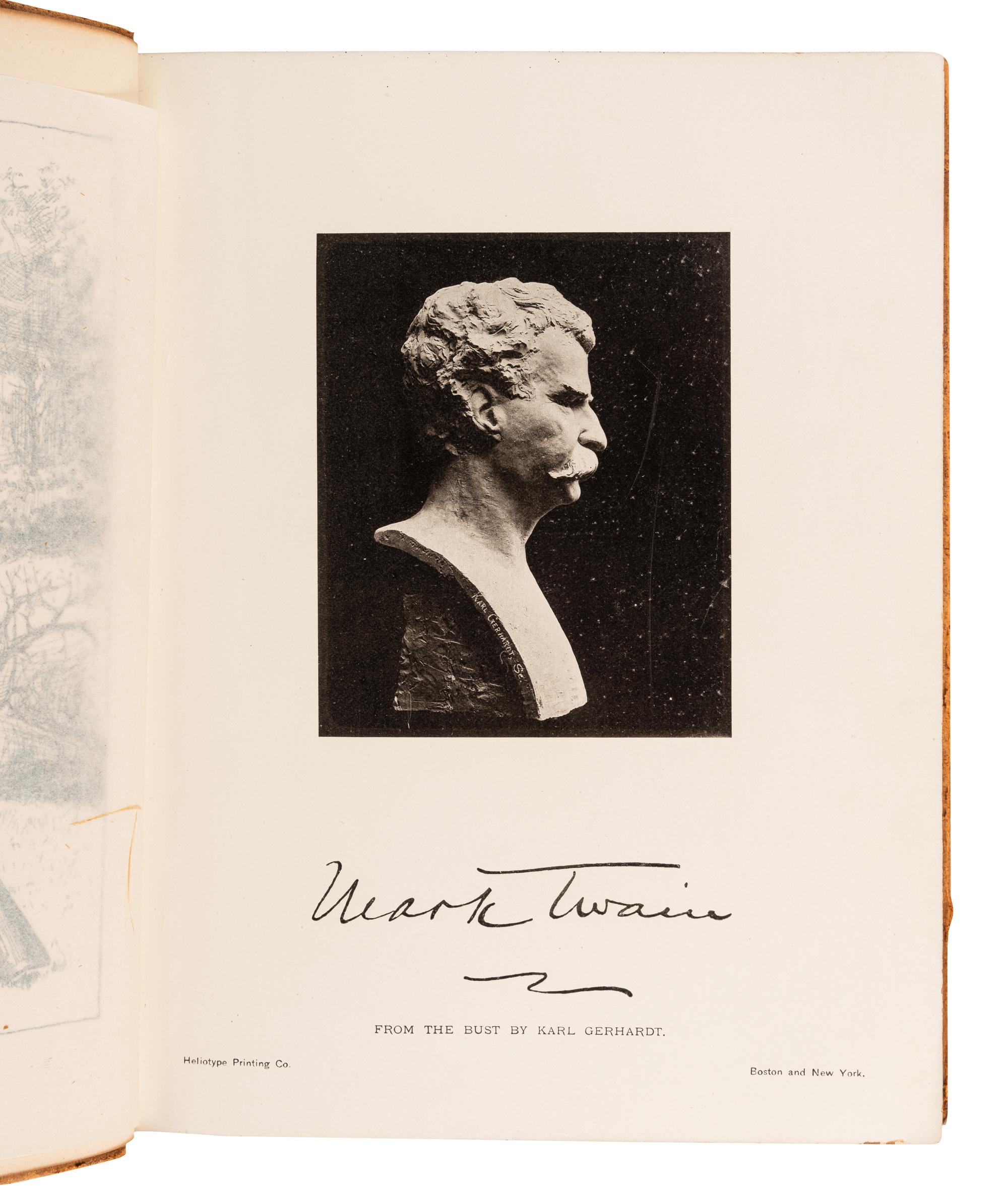 CLEMENS, Samuel Langhorne ("Mark Twain") (1835-1910). The Adventures of Huckleberry Finn . New York: Charles L. Webster & Company, 1885.