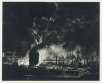 Clairton (A Night View of the Clairton Steel Coke Plant) , 1997