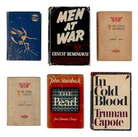 [LITERATURE]. A group of 6 titles, ALMOST ALL FIRST EDITION, comprising: