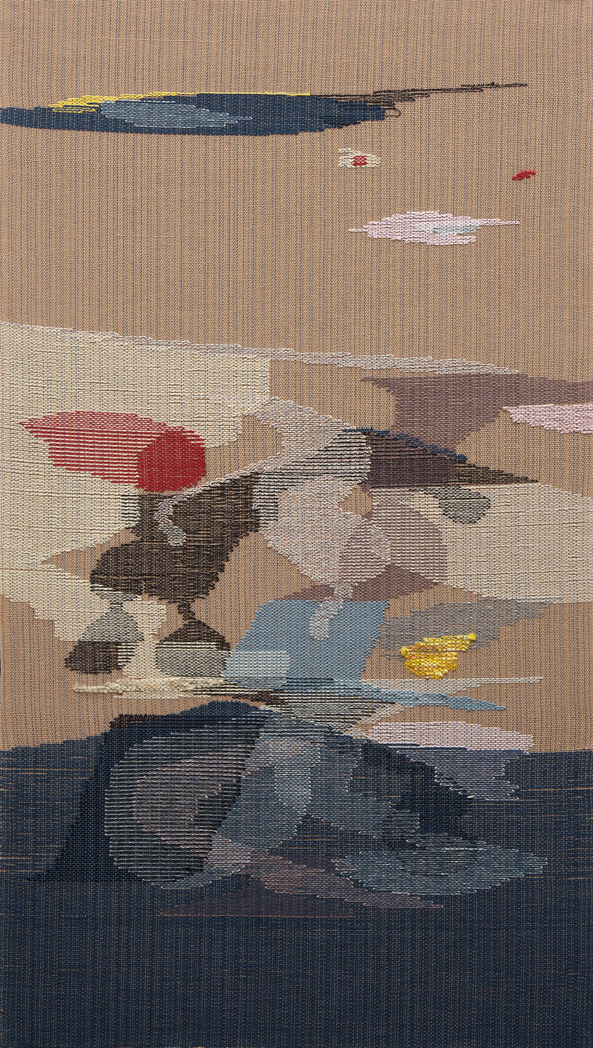 Miranda Fengyuan Zhang (Chinese, b. 1993) — A Blue Drifter , 2020