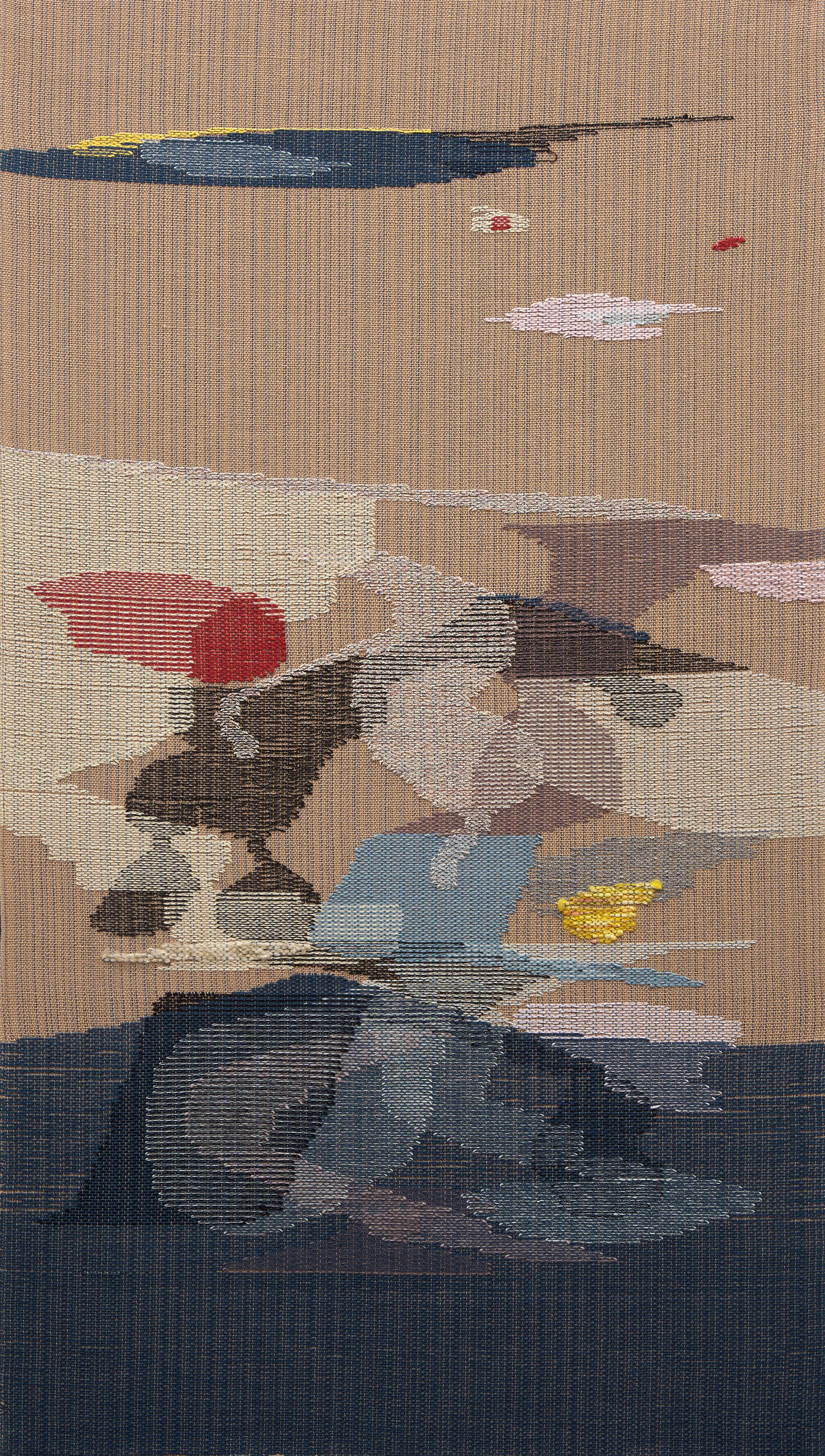 Miranda Fengyuan Zhang (Chinese, b. 1993) — A Blue Drifter , 2020