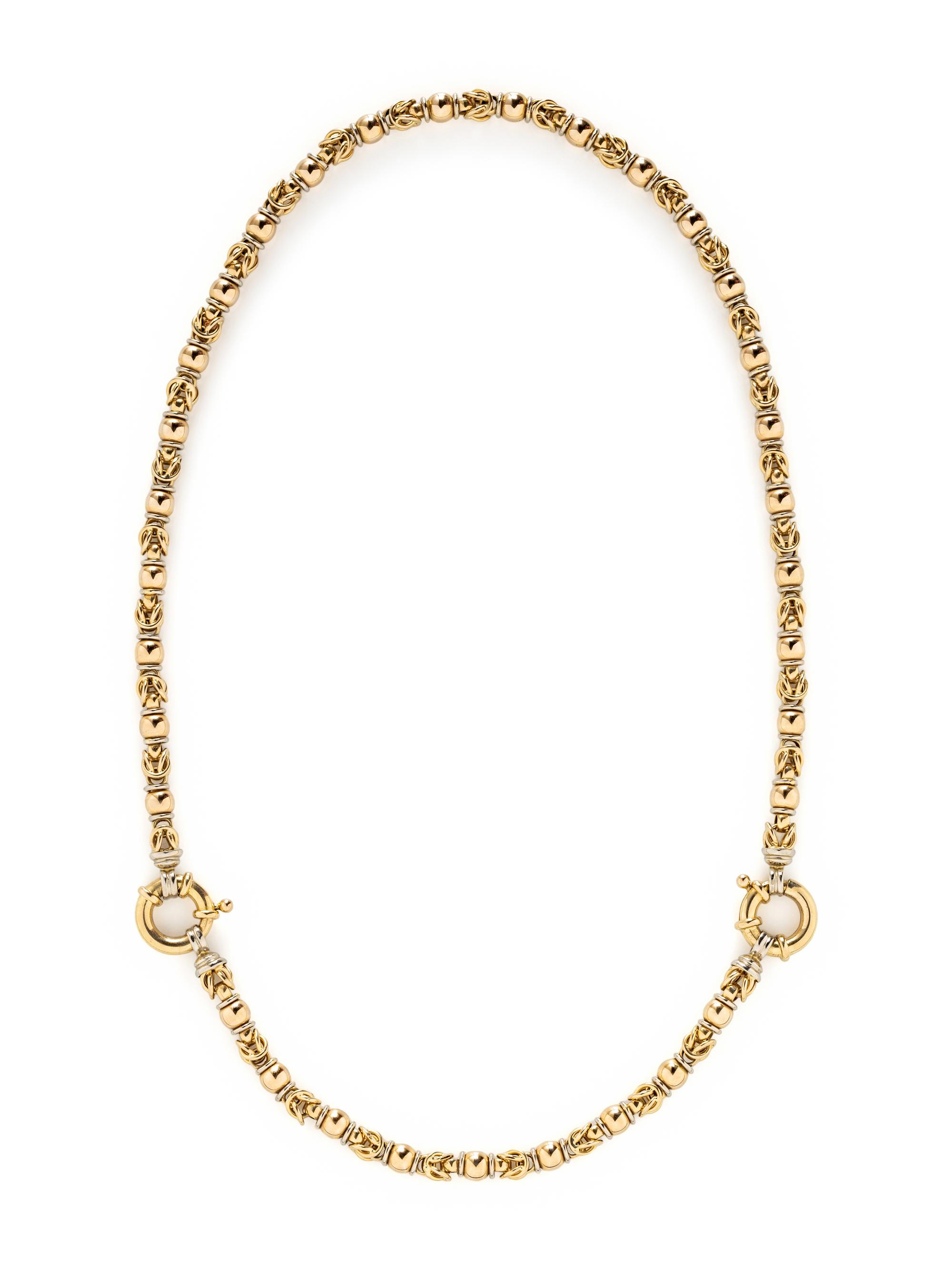 YELLOW GOLD DEMI PARURE