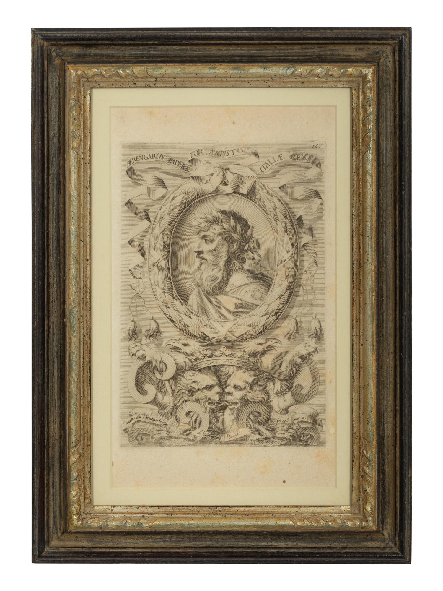 A Set of Eight Italian Engravings