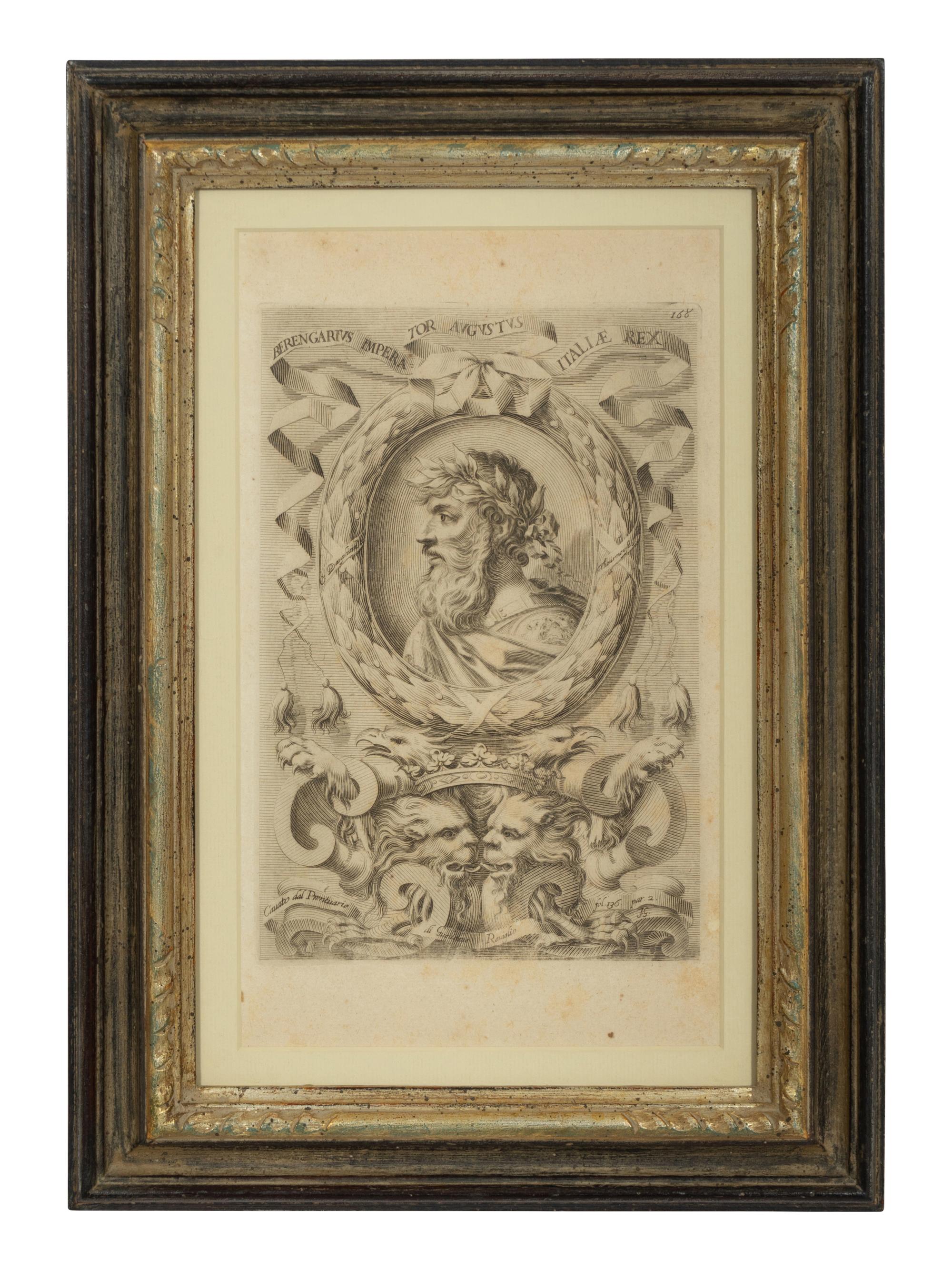 A Set of Eight Italian Engravings