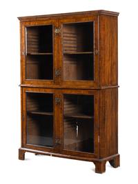 An English Walnut Bookcase