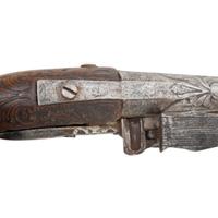 Two Ottoman Kubur Flintlock Pistols
