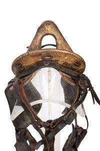 [CIVIL WAR]. Enlisted McClellan Saddle with full rawhide seat, black leather side skirts, and stirrup covers. 1859.