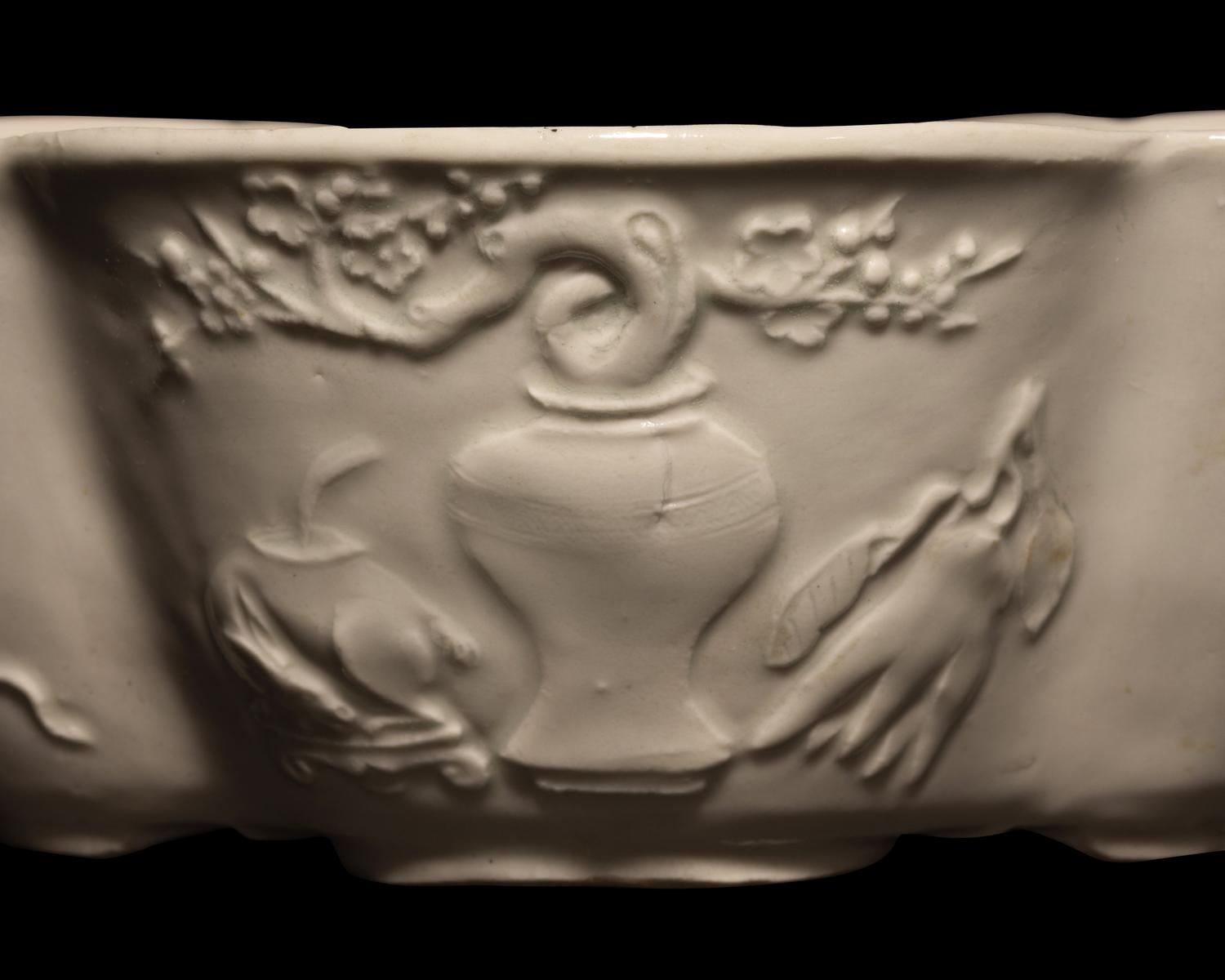 Six Chinese Blanc-de-Chine Porcelain Wares