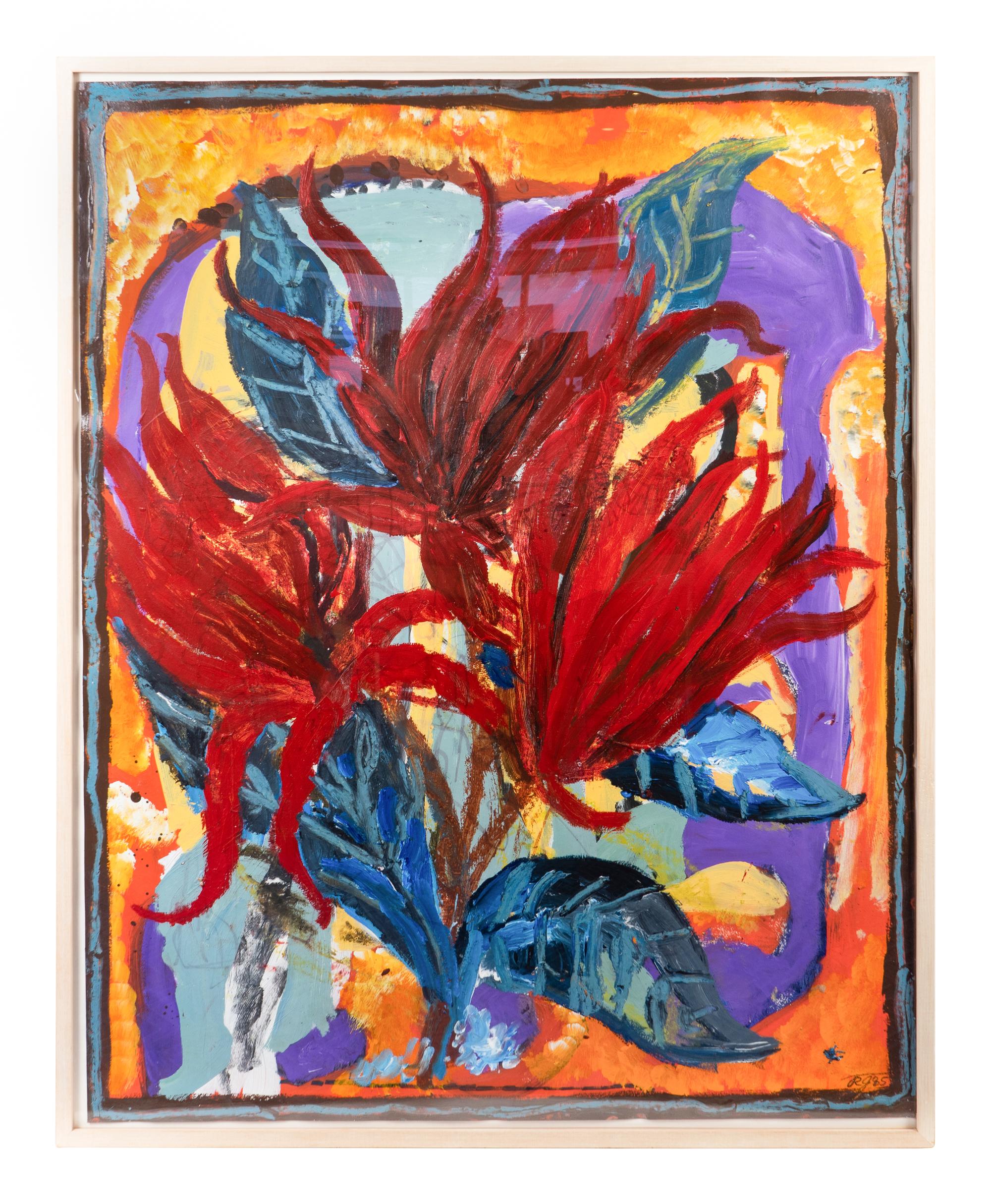 Made Up Red Flowers