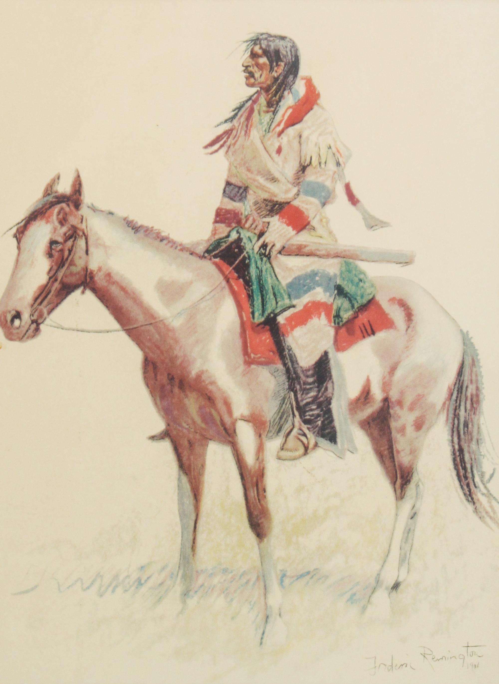 Remington, Frederic S., after (American, 1861-1909) Each 14 1/2 x 10 3/4 inches.