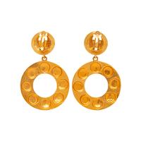 Chanel, Sun & Logo Ear Clips