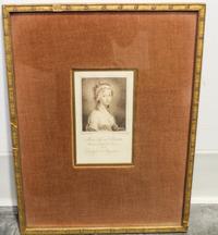 A Continental Engraving Height of engraving 5 1/4 x width 3 inches.