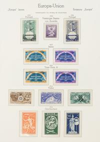 A Collection of European Union Issue Postage Stamps — LECHTTURM BRIEFMARKEN ALBUM-711949-1976