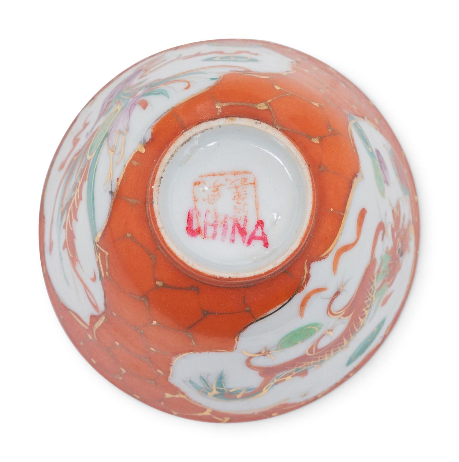 Six Chinese Famille Rose Porcelain Articles