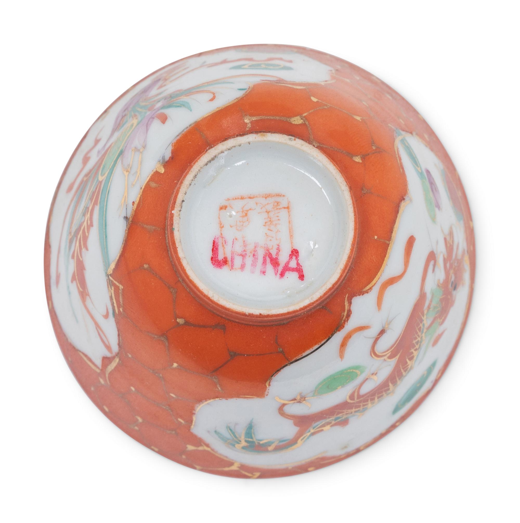 Six Chinese Famille Rose Porcelain Articles