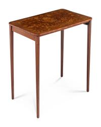 A Continental Marquetry Occasional Table