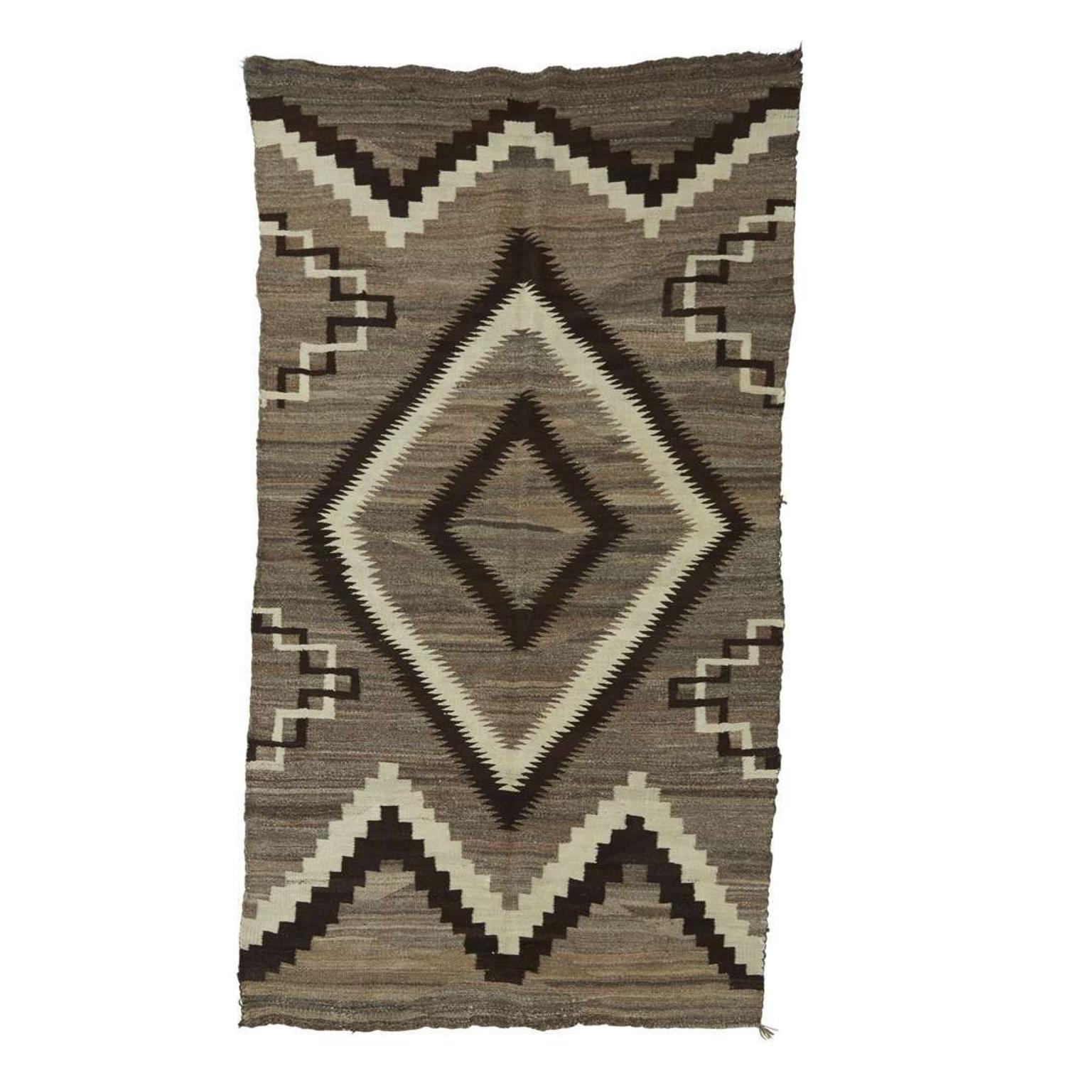 Navajo transitional rug Ganado, late 19th century