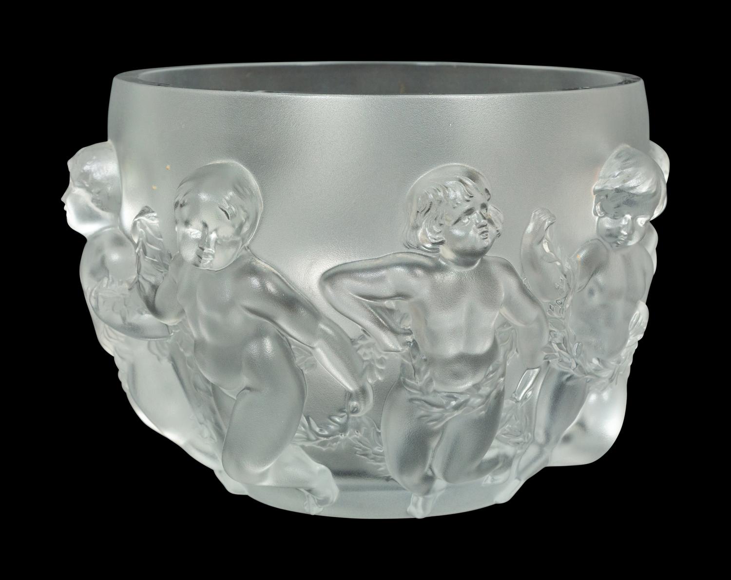 A Lalique Luxembourg Bowl