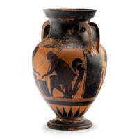 An Attic Style Black-Figure Amphora