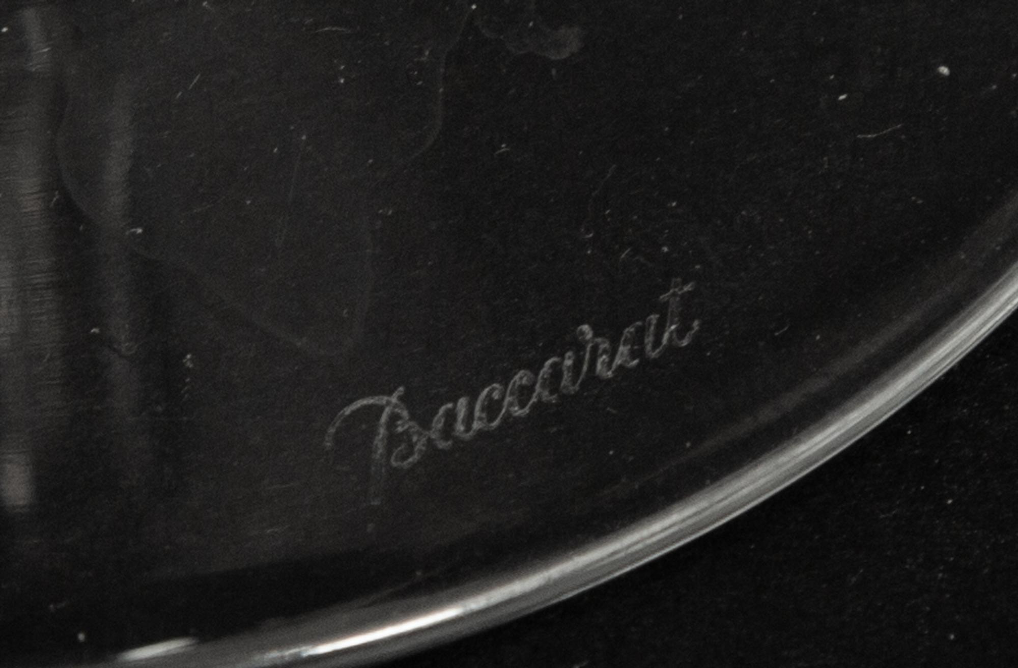 A Group of Baccarat Stemware