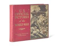 [Black Sun Press] [Crosby, Harry] Moore, William E., and James Russell. U.S. Official Pictures of the World War...