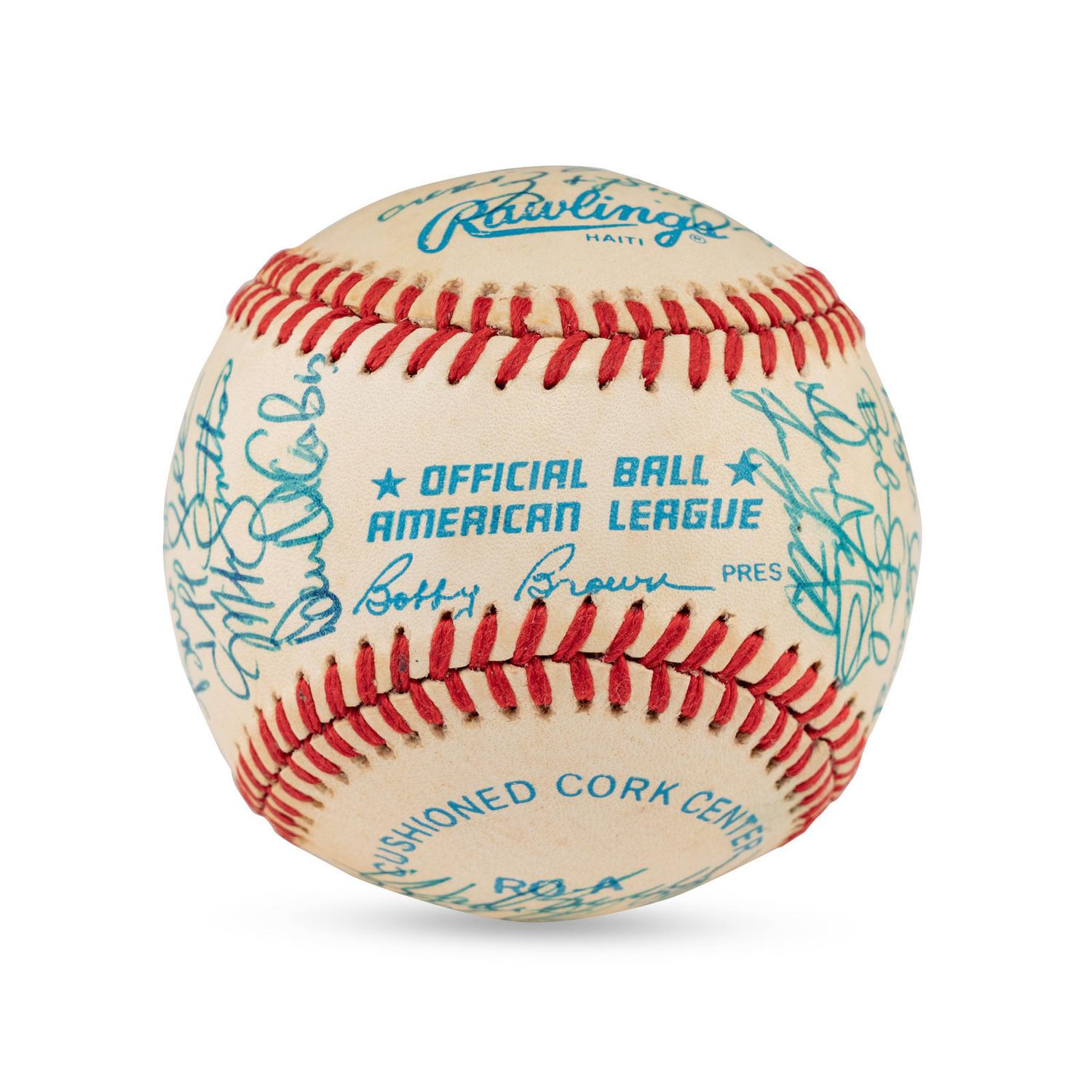 A Large Group of Assorted 1950s-2000s Boston Red Sox Team Signed Autograph Baseballs