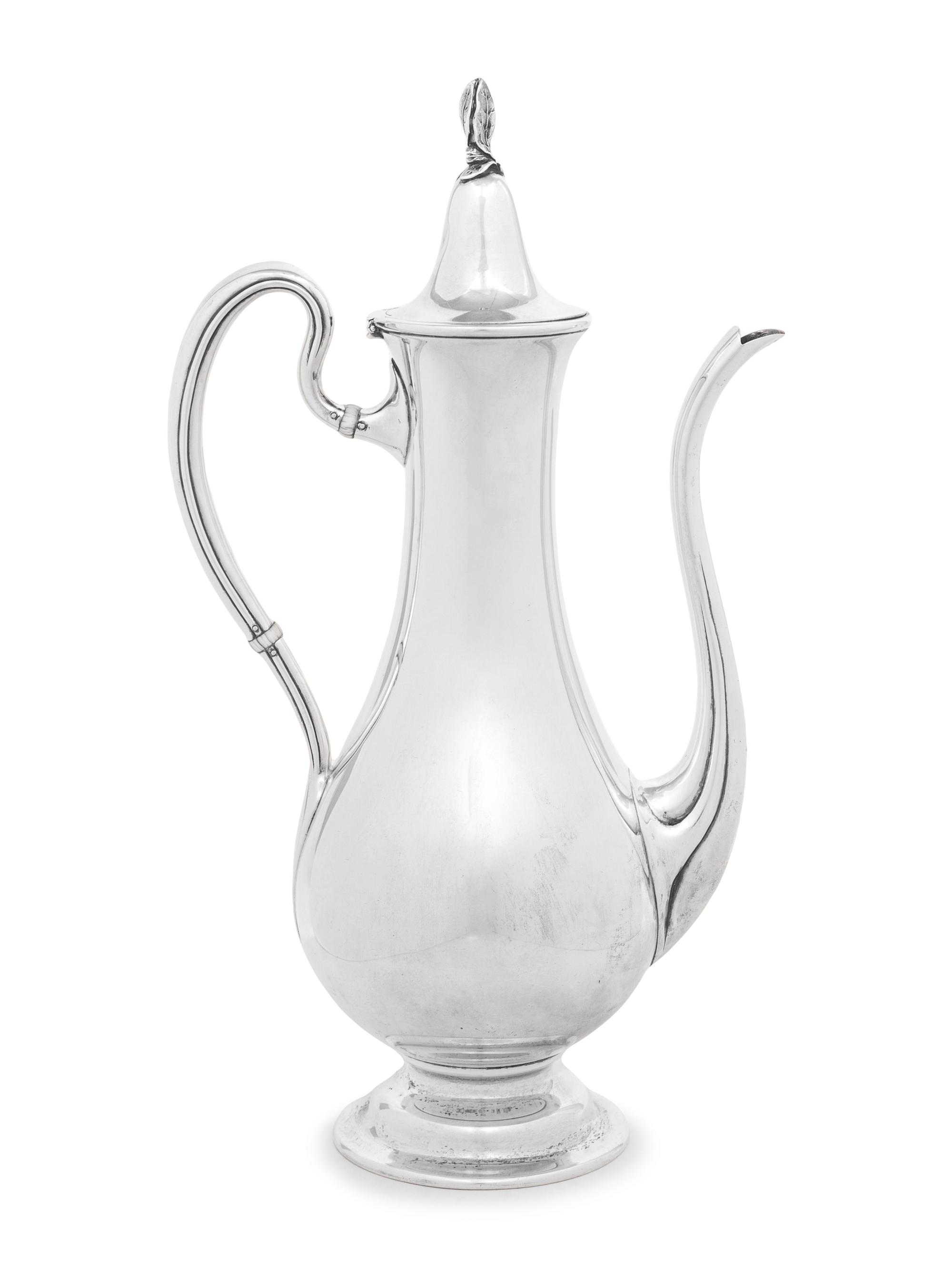 A Tiffany & Co. Silver Coffee Pot